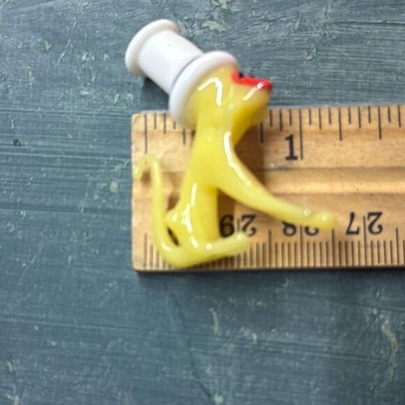 Vintage Handcrafted Glass Animal Monkey Figurine - Picture 2 of 6